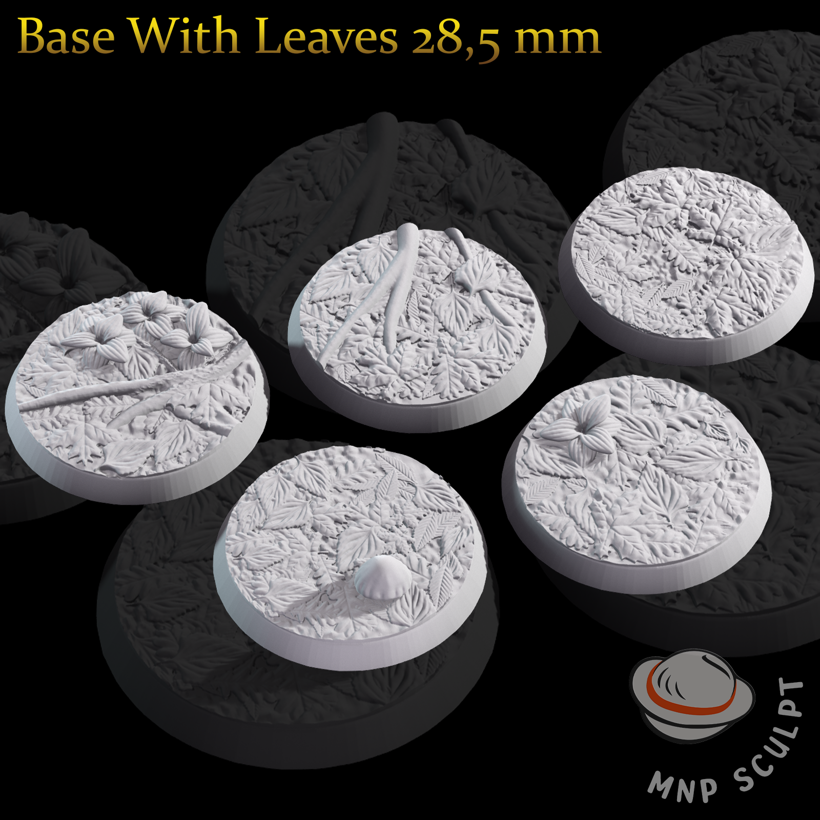 Base With Leaves 28,5 mm